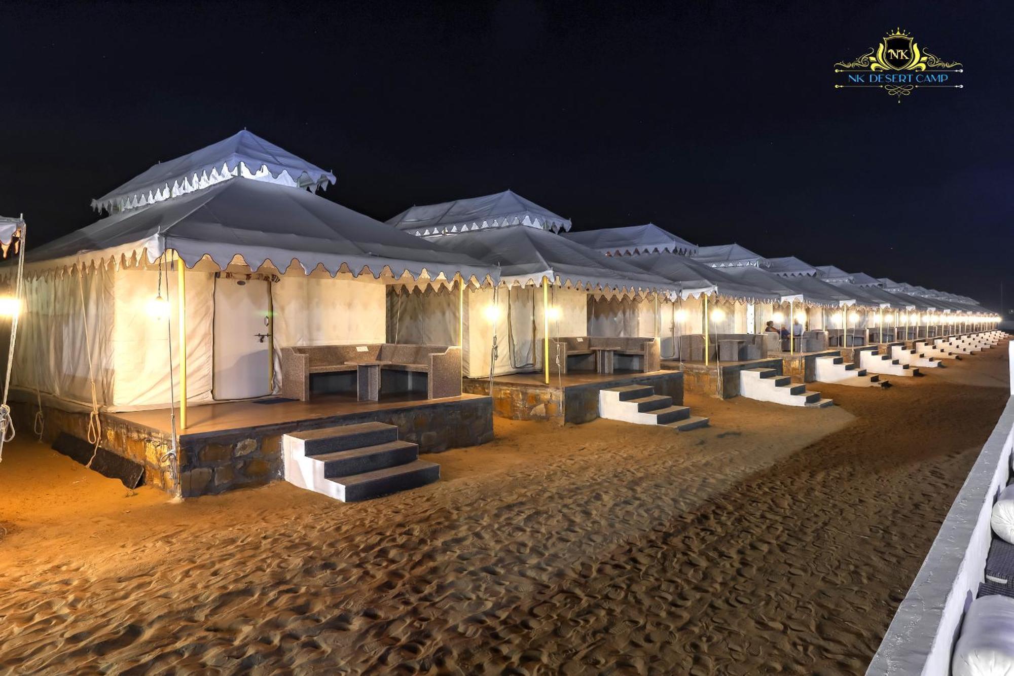 Nk Desert Camp Jaisalmer Sām Exteriér fotografie